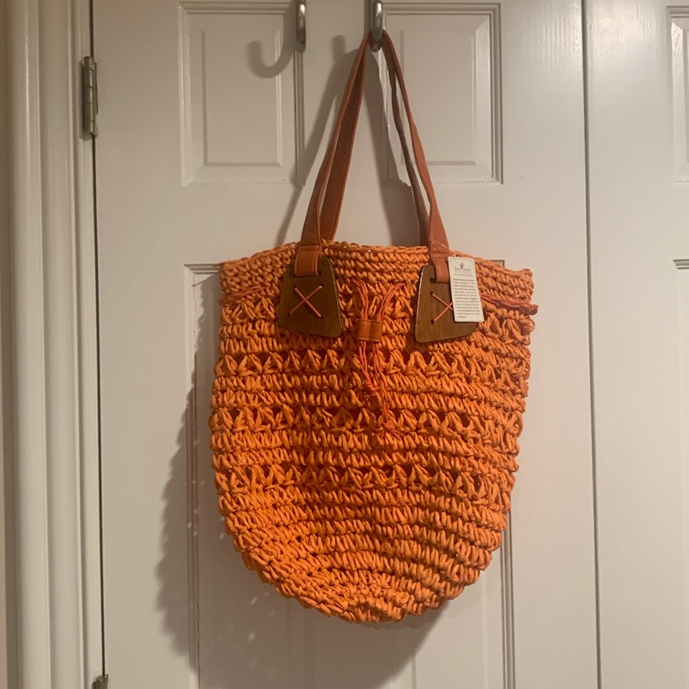 🧡Vintage Straw Studios Tote Bag🧡